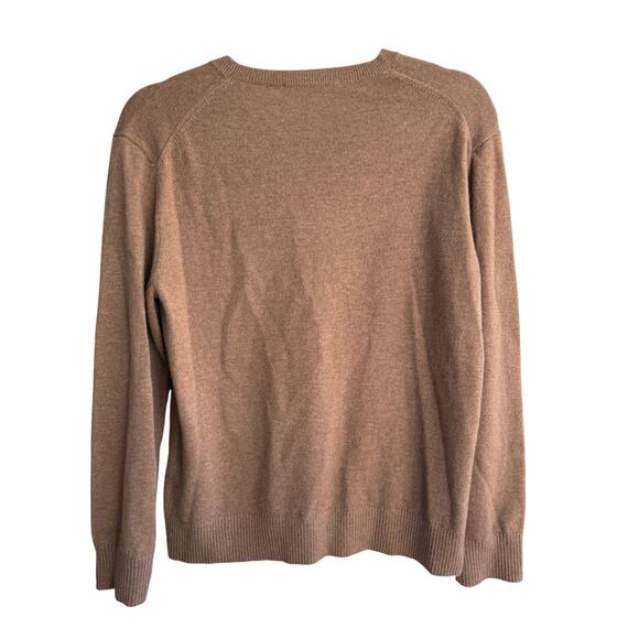 Everlane Women's Camel Crew Neck Sweater - Picture 8 of 9